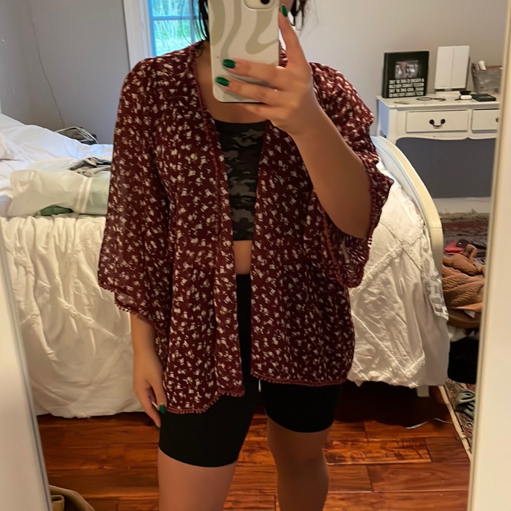 Cardigan from subdued
